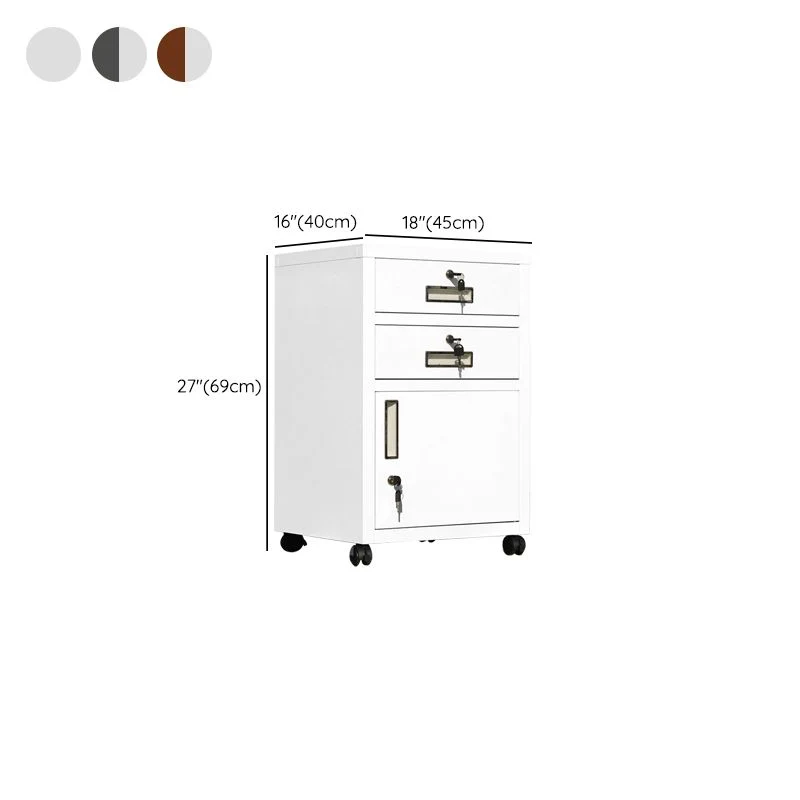 Contemporary File Cabinets Rvs Frame Filing Cabinets Key Lock Office Gray