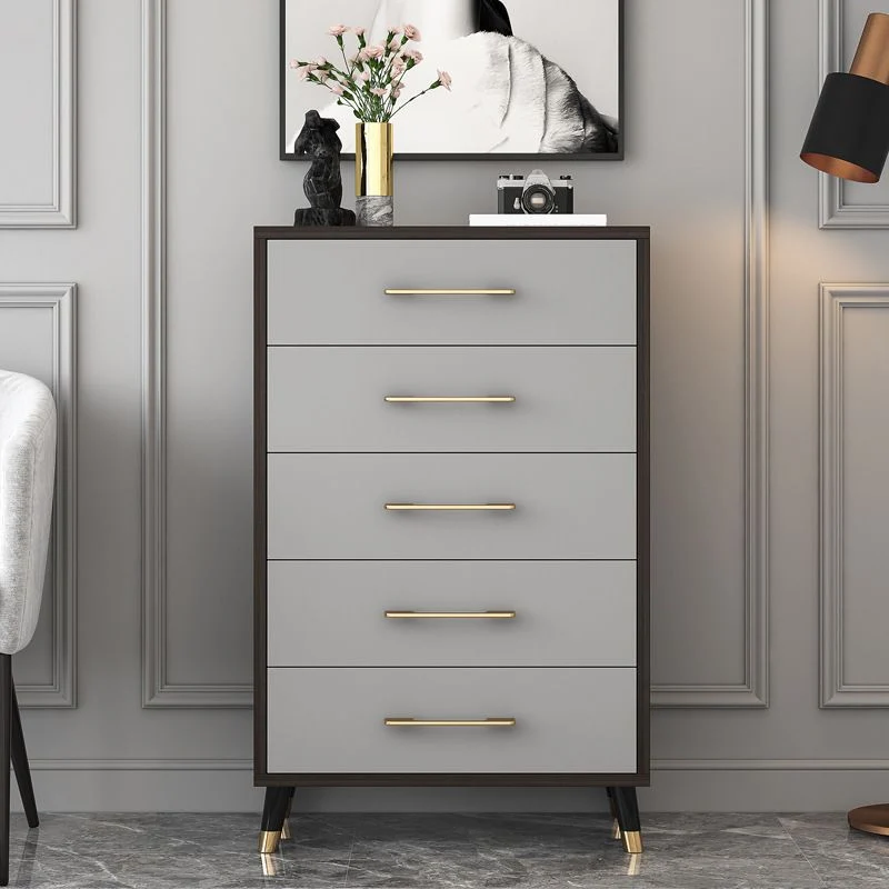 Contemporary Glam Storage Chest Massief hout Chest Soft-Close Drawers Https