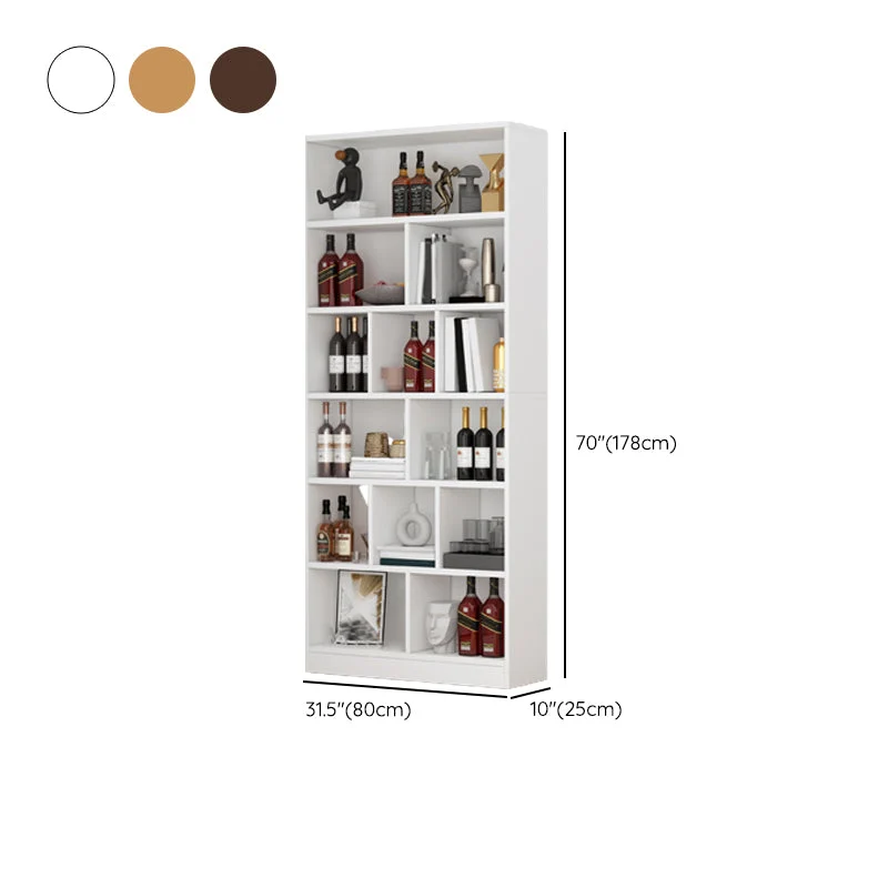 Contemporary Hout Cabinet Shelves Rectangle Storage Cabinet 16l
