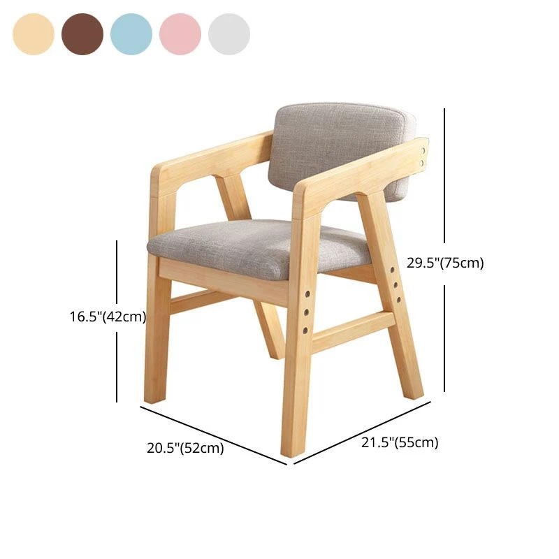 Contemporary Kitchen Chairs Dining Arm Side Chair Van hout Legs Blue