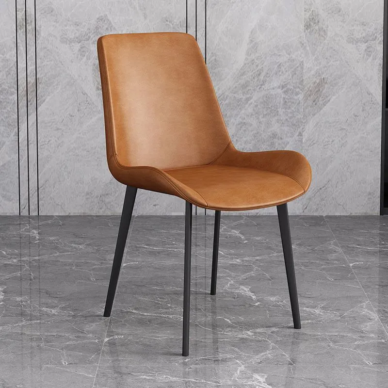 Contemporary Kitchen Dining Chairs Faux Leather Side Chairs Ravenzwart Legs