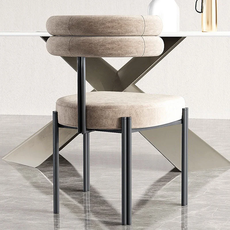 Contemporary Kitchen Dining Chairs Upholstered Side Chairs Zwart Legs