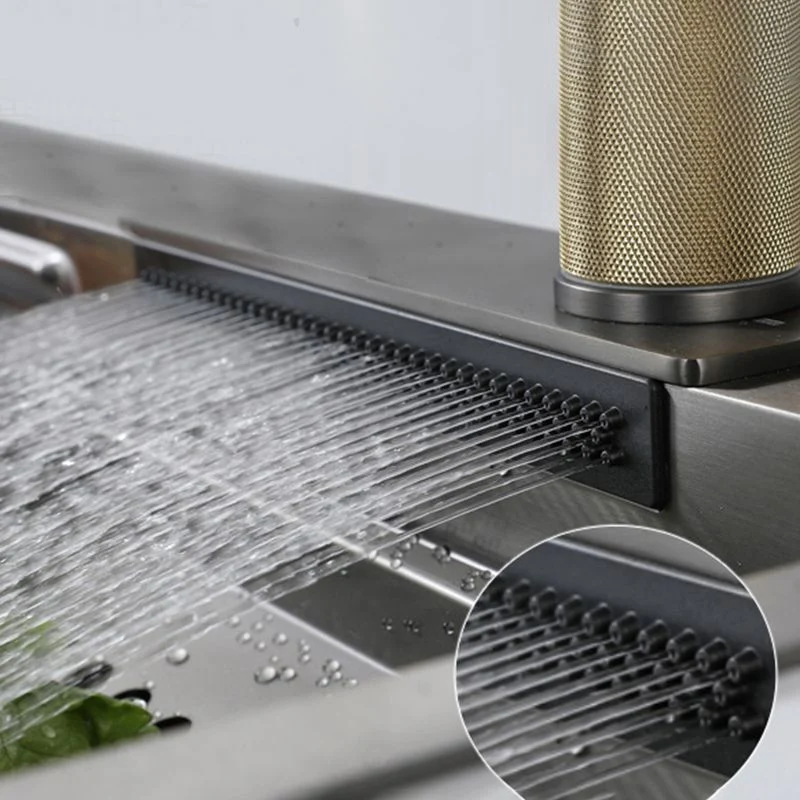 Contemporary Kitchen Sink Roestvast Steel Friction Resistant Kitchen Sink Faucet 27l