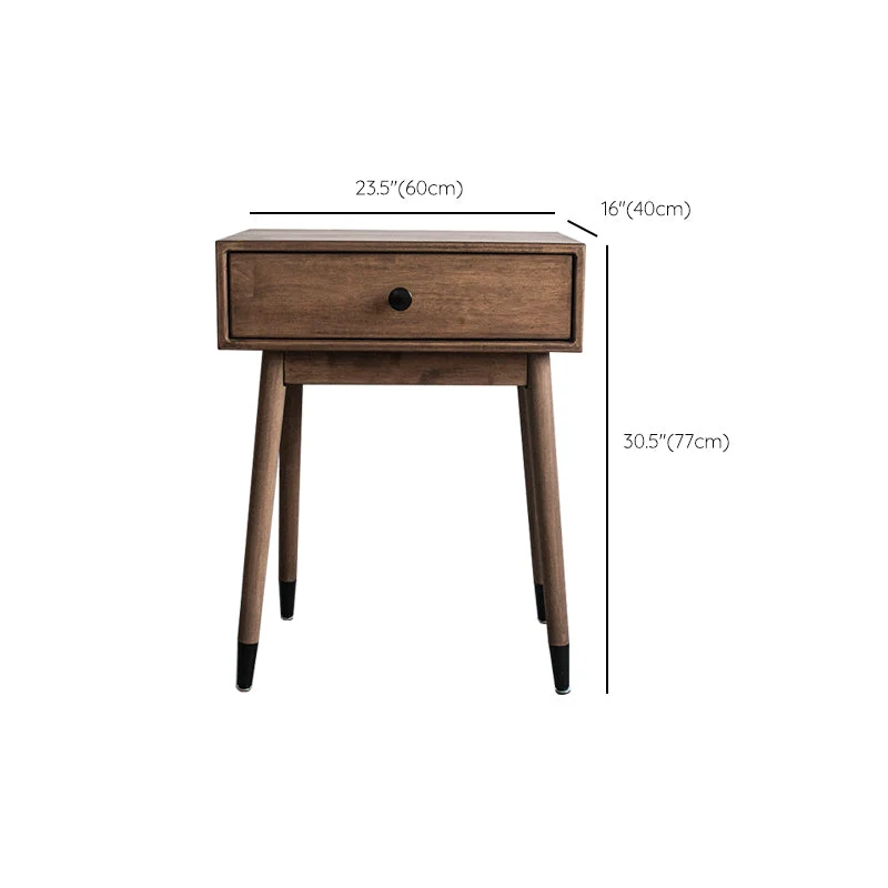 Contemporary Make-up Vanity Drawers Brown Stevig Wood 24l