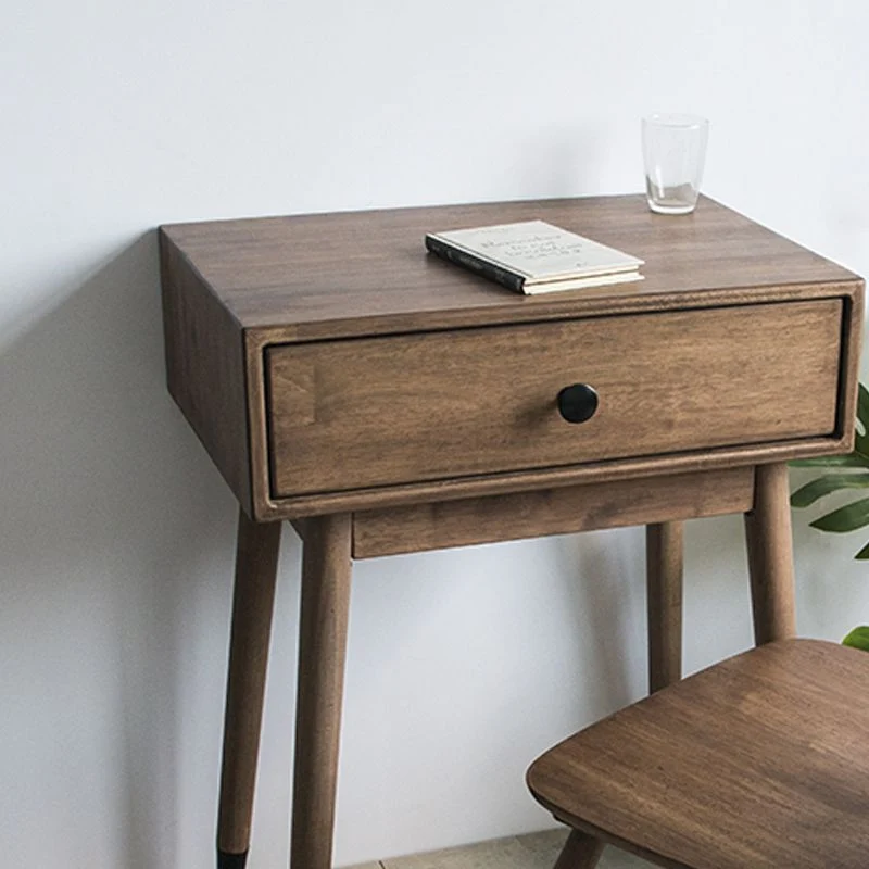Contemporary Make-up Vanity Drawers Bruin Solid Wood 24l