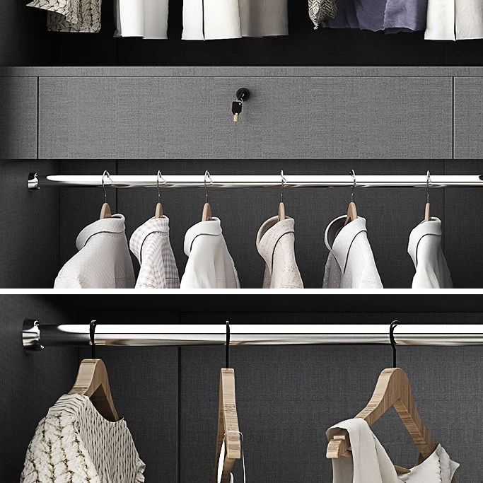 Contemporary Parelmoer Storage Cabinet Mirrored Finish Cabinet Sliding Door 47l
