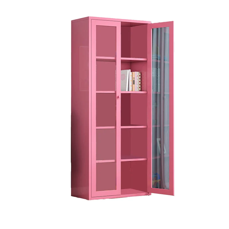 Contemporary Storage Cabinet Antique Finish Side Cabinet Glaswerk Paned 15