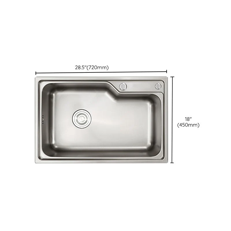 Contemporary Style Kitchen Sink Dirt Resistant Drop- Kitchen Sink Drain Assembly 23l