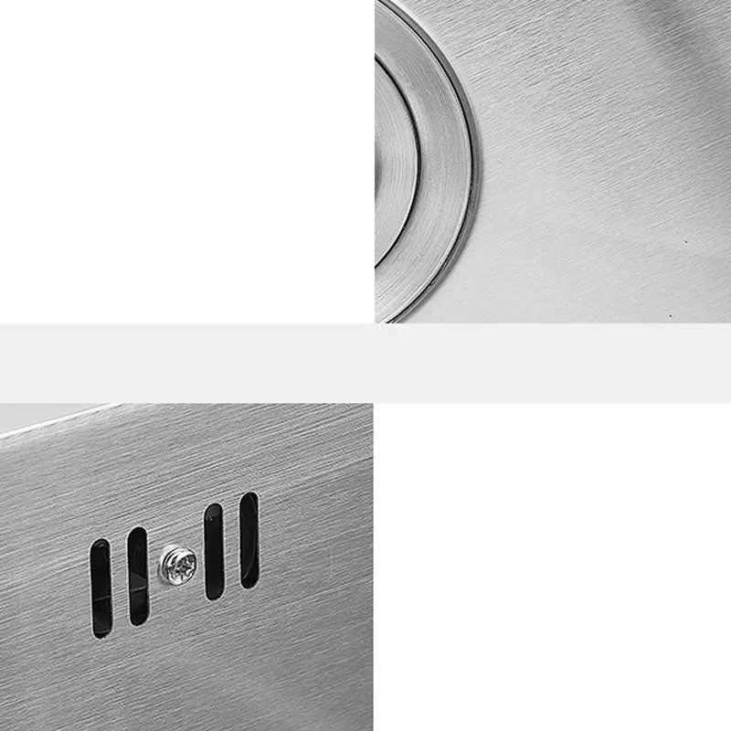 Contemporary Style Kitchen Sink Roestvrij Steel Kitchen Sink Drain Assembly 15