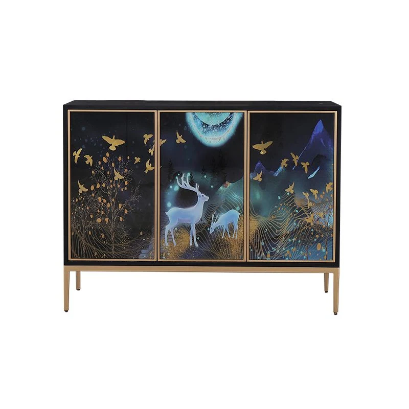 Contemporary Style Solid Wood Regelbaar Shelving Sideboard Cabinets 39l