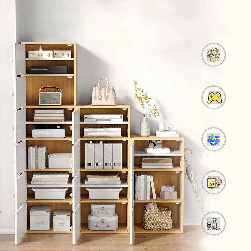 Contemporary Van hout Accent Cabinet Rectangle Storage Cabinet Door 15