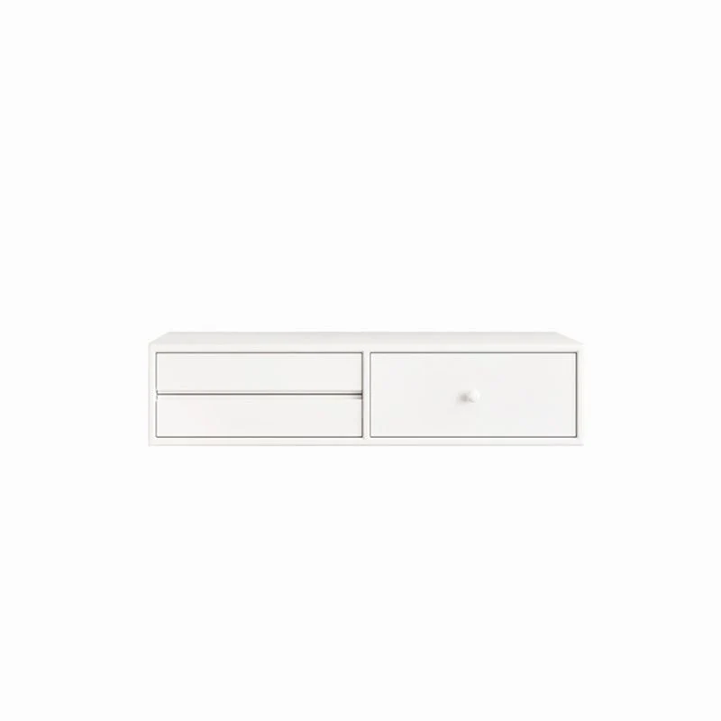 Contemporary Vanity 3 Storage Drawers Dresser Mirror Stool Melkwit None