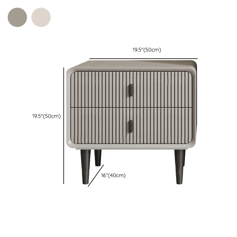 Contemporary Vertical Massief Wood Storage Chest Bedroom Chest Drawers White