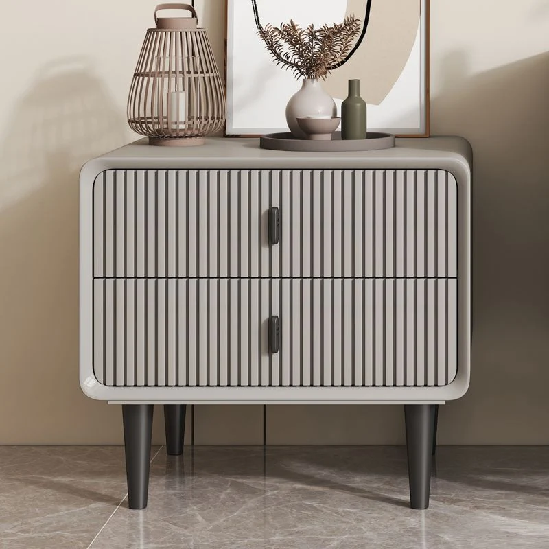 Contemporary Vertical Massief Wood Storage Chest Bedroom Chest Drawers White