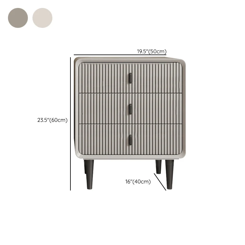 Contemporary Vertical Massief Wood Storage Chest Bedroom Chest Drawers White
