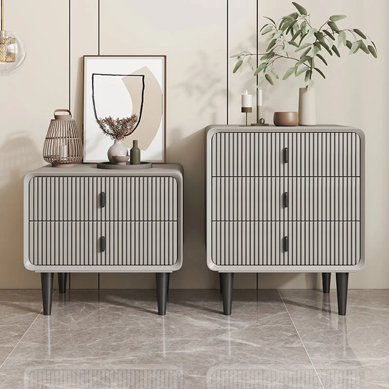 Contemporary Vertical Massief Wood Storage Chest Bedroom Chest Drawers White