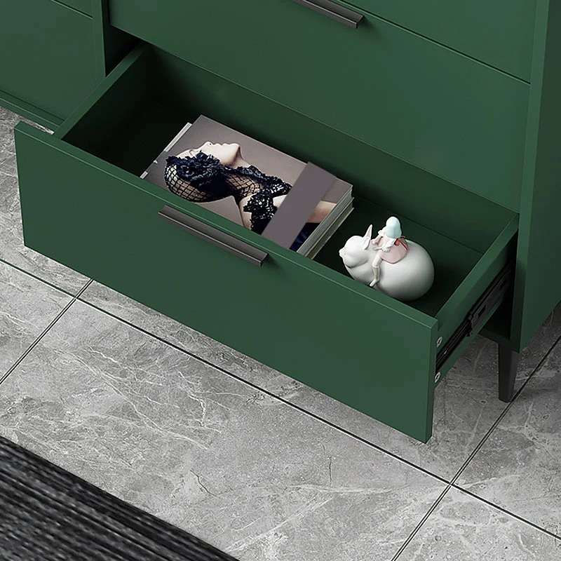 Contemporary Wood Dresser Bedroom Storage Chest Dresser Drawer 31l