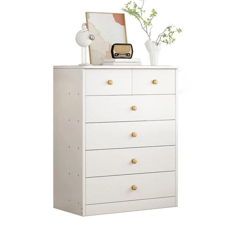 Contemporary Wood Vertical Dresser Bedroom Storage Chest Drawer 24l