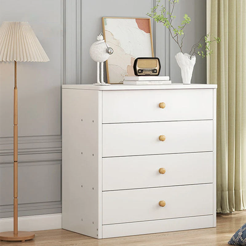 Contemporary Wood Vertical Dresser Bedroom Storage Chest Drawer 24l