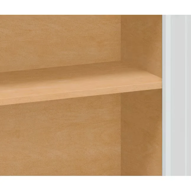 Diamond NOW Arcadia 18- W x 30- H x 12- D Ivoor Door Wall Fully Assembled Cabinet (Recessed Panel Shaker Door Style)