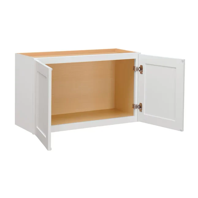 Diamond NOW Arcadia 30- W x 18- H x 12- D Ivoor Door Wall Fully Assembled Cabinet (Recessed Panel Shaker Door Style)