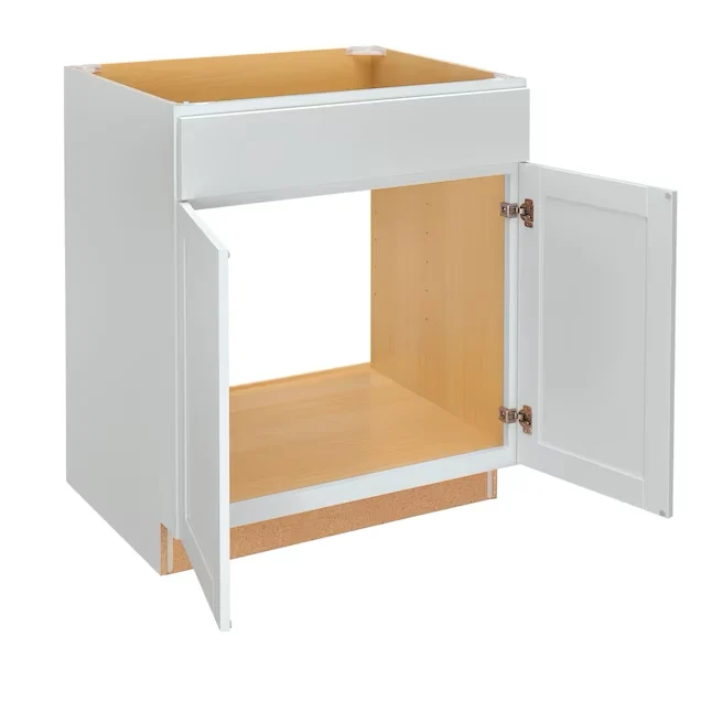 Diamond NOW Arcadia 36- W x 35- H x 23.75- D Wit Sink Base Fully Assembled Cabinet (Recessed Panel Shaker Door Style)