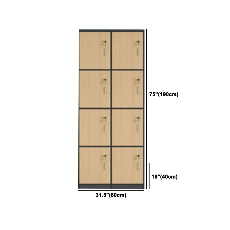 Eigentijds Manufactured Wood Storage Cabinet Light Wood Finish Cabinet 31l