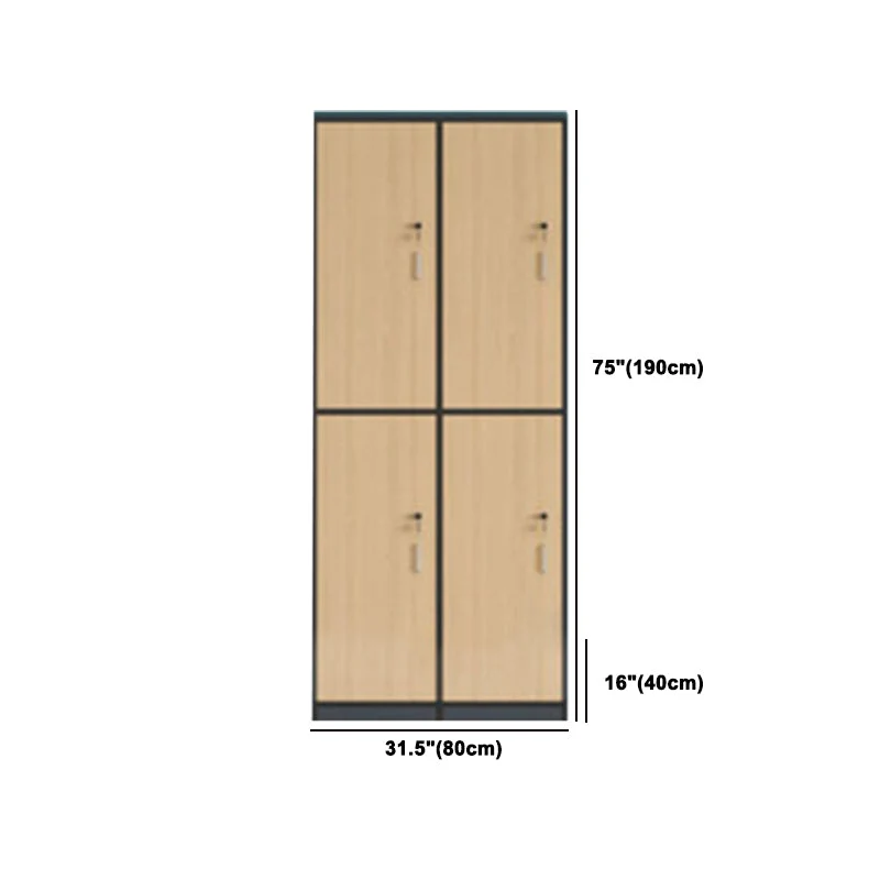 Eigentijds Manufactured Wood Storage Cabinet Light Wood Finish Cabinet 31l