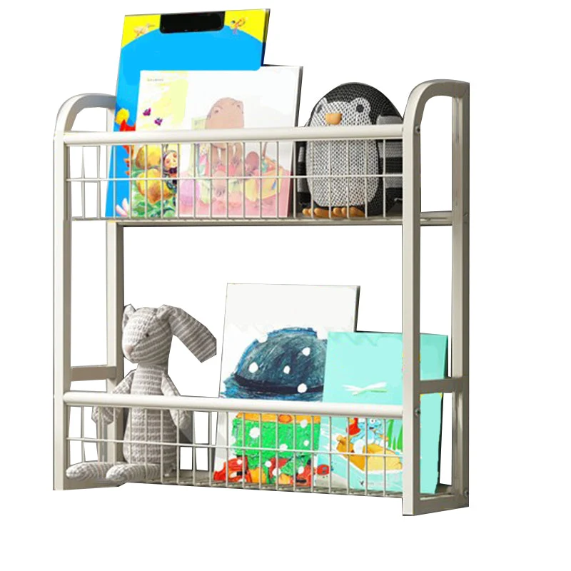 Floating Contemporary Bookcase Metalen Closed Back Bookshelf Shelves 20
