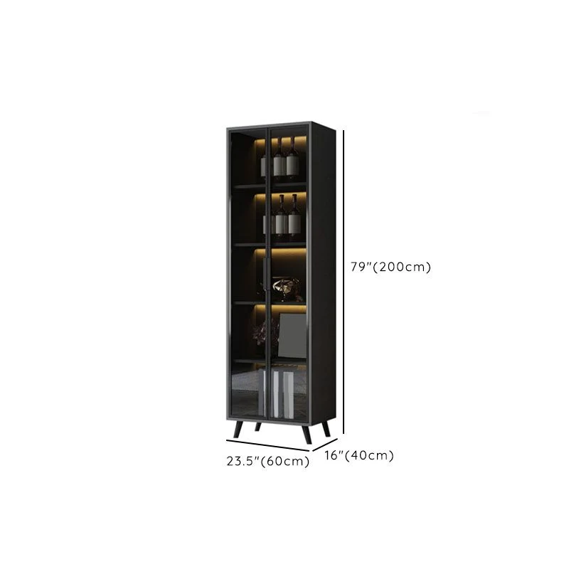 Hedendaags Faux Wood Display Stand Glass Doors Storage Cabinet Doors Https