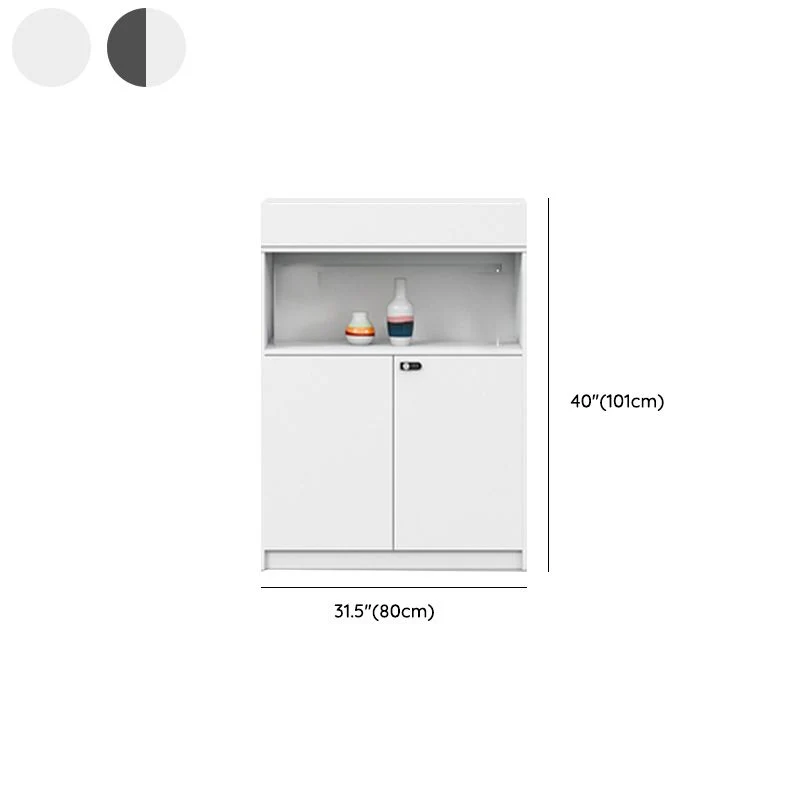 Hedendaags Lateral Storage Filing Cabinet Wooden File Cabinet Lock 31l