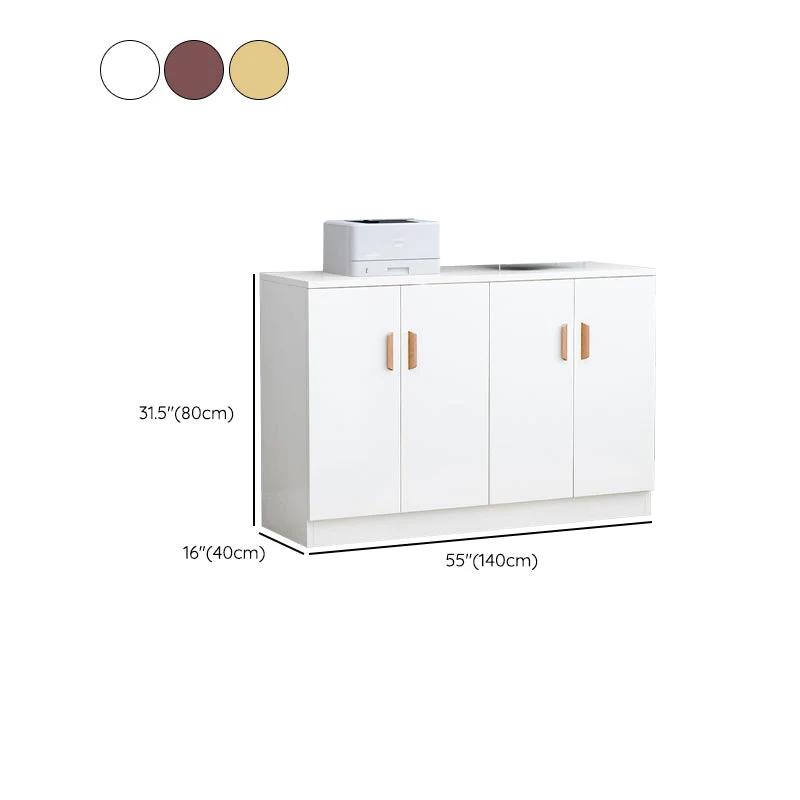 Hedendaags Sideboard Cabinet Engineered Wood Adjustable Shelving Sideboard Doors 31l