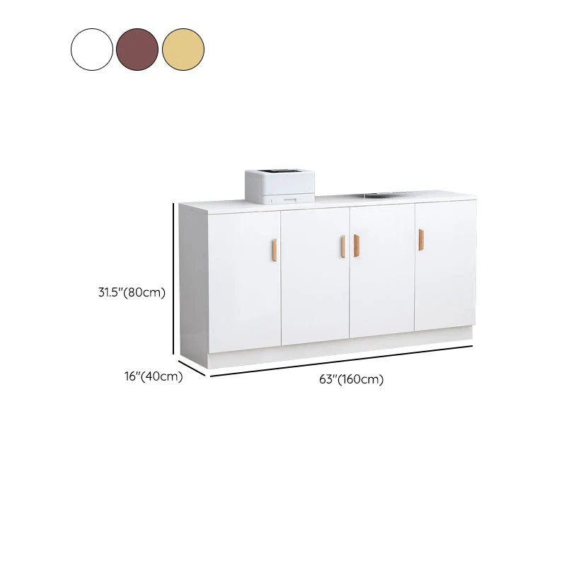 Hedendaags Sideboard Cabinet Engineered Wood Adjustable Shelving Sideboard Doors 31l