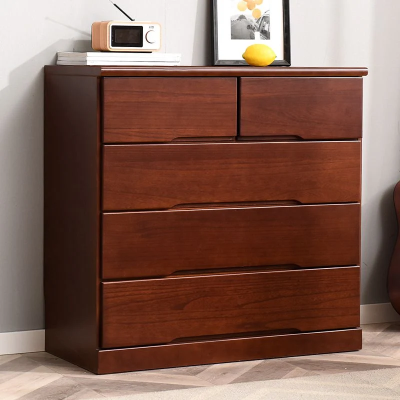 Hedendaags Solid Wood Chest Bedside Storage Chest Drawers and Doors 31l