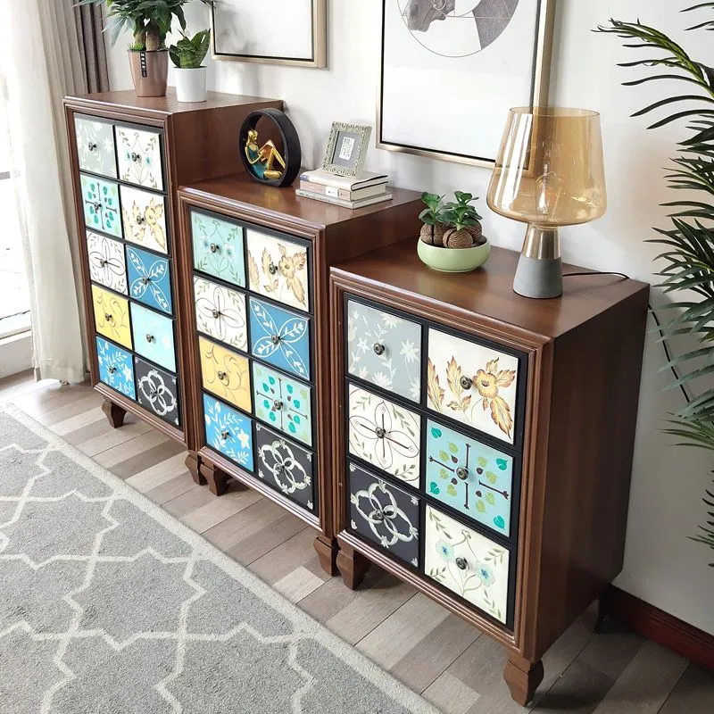 Houtsoort Lingerie Chest Vertical Bedroom Storage Chest Dresser Drawers 24l