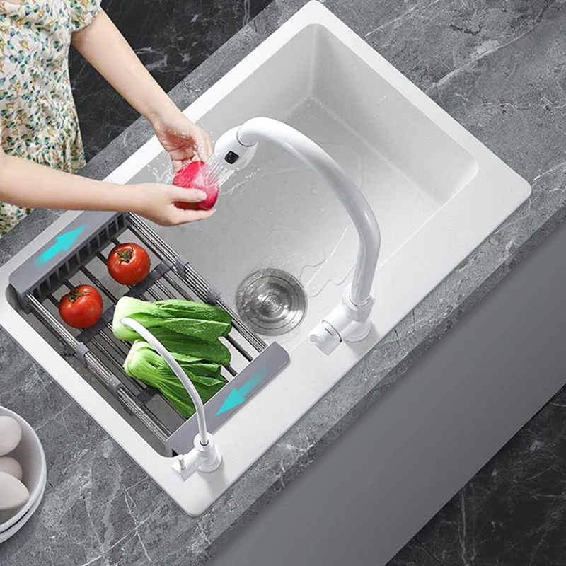 Individueel Bowl Kitchen Sink Modern Quartz Kitchen Sink Drain Assembly 22l