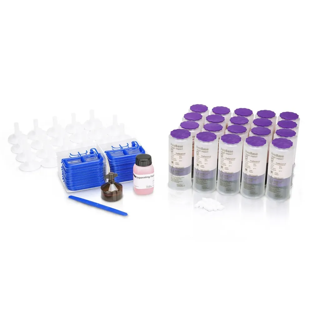 IVOBASE HYBRID - Resin capsules to be injected IVOCLAR ASSEMENTS.