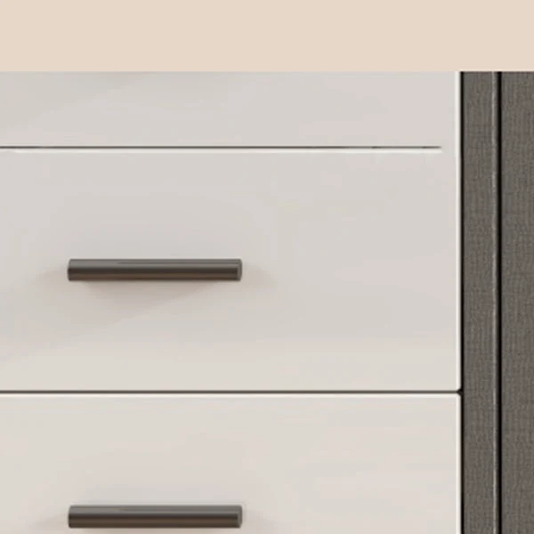Ivoor Storage Cabinet Glass Doors Contemporary Sliding Door Cabinet Drawer 47