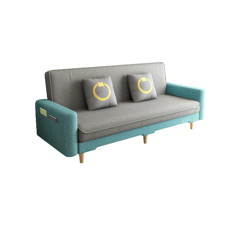 Linnengoed Tight Back Contemporary Square Arm Sofa Bed Storage 53l