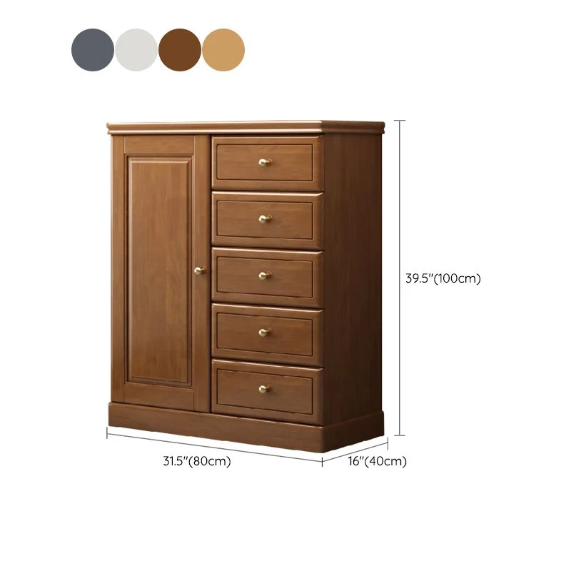 Massief Wood Storage Chest Dresser Modern Storage Chest Drawers 28l