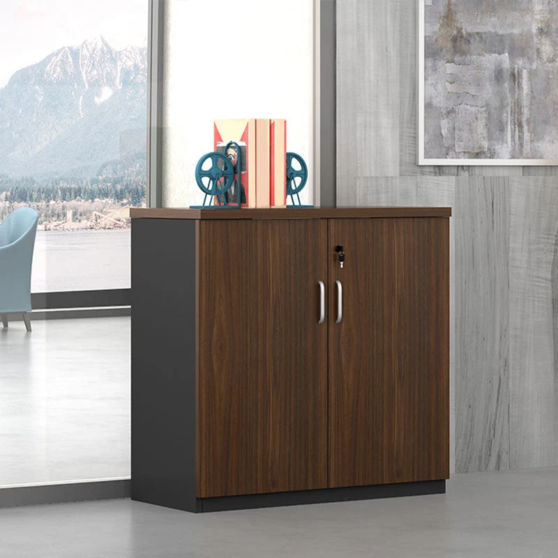 Medieval Modern Filing Cabinet Van hout Frame Lateral Filing Cabinet 31l