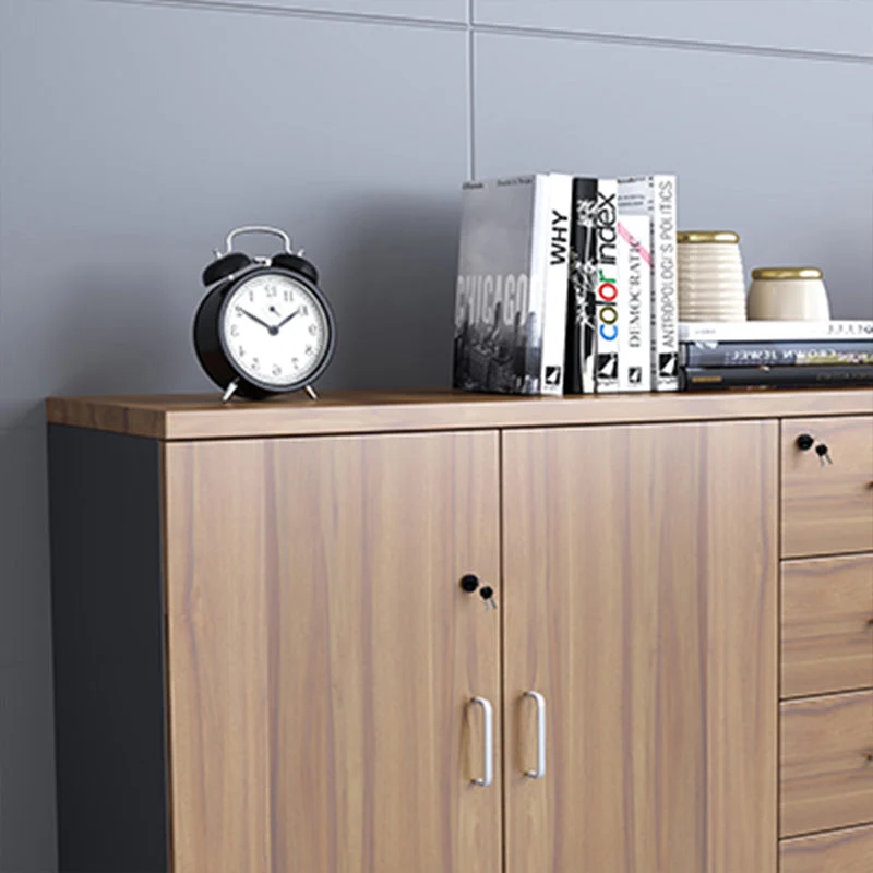 Medieval Modern Storage File Cabinet Massief hout Frame Lateral File Cabinet Https