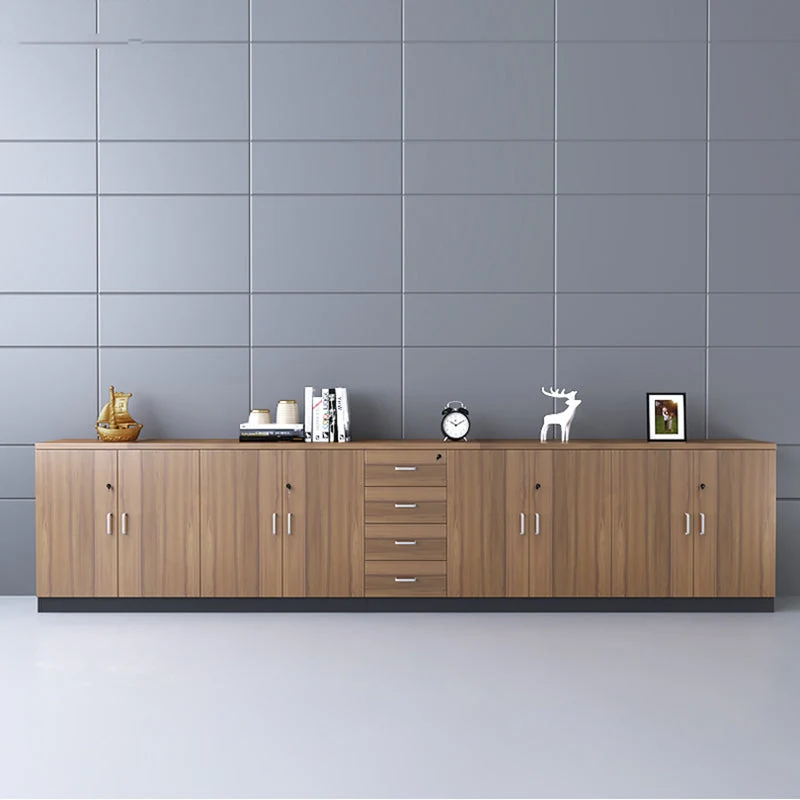 Medieval Modern Storage File Cabinet Massief hout Frame Lateral File Cabinet Https