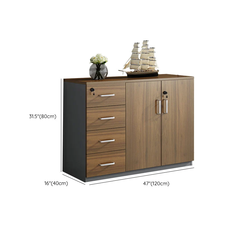 Medieval Modern Storage File Cabinet Natuurhout Frame Lateral File Cabinet Https