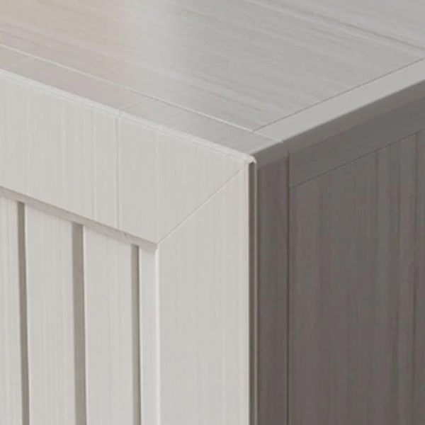 Modern Aluminum Combinatieproduct Wardrobe Freestanding Wardrobe Self Close Drawers 31l