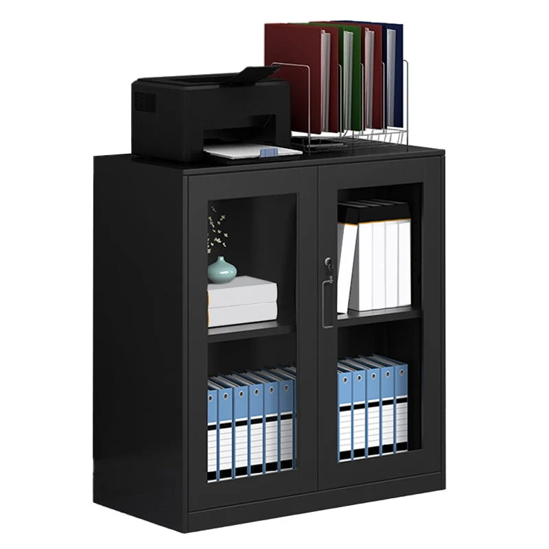 Modern Cabinet Metaal Adjustable Storage Shelves Lateral Filing Cabinet White