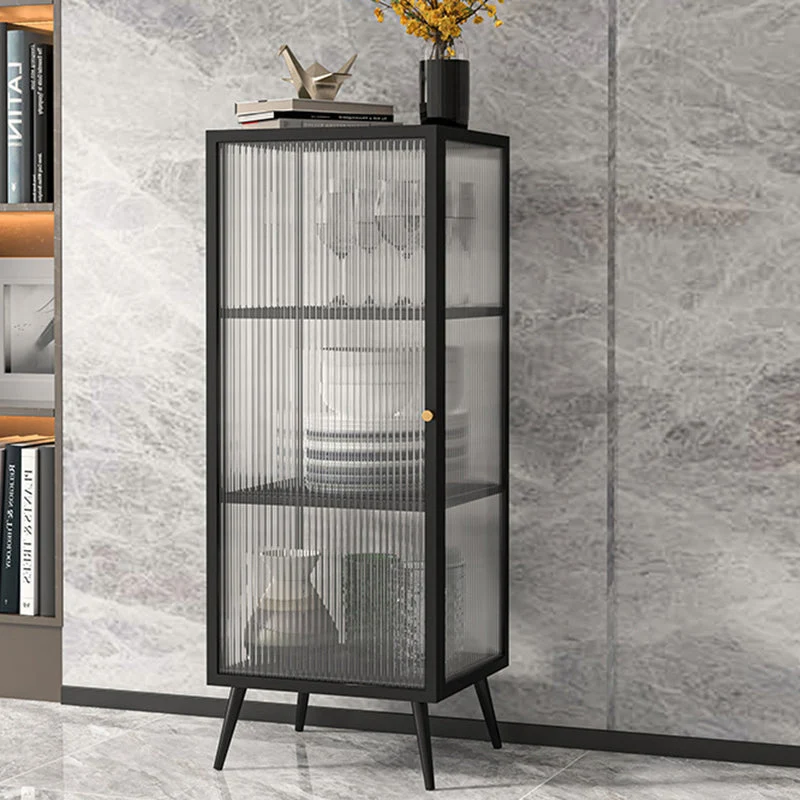 Modern Display Cabinet Glazen Door Storage Cabinet Dining Room 16l