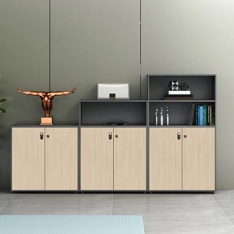 Modern File Cabinet Houtsoort Filing Cabinet Lock Storage Office Wood