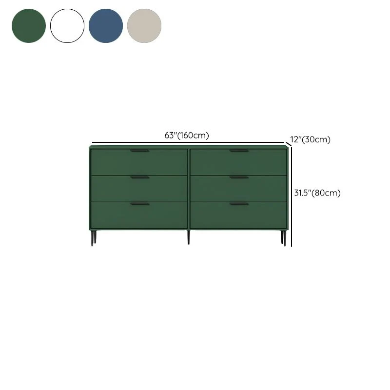 Modern Horizontal Storage Chest Dresser hout Storage Chest Drawers 31l