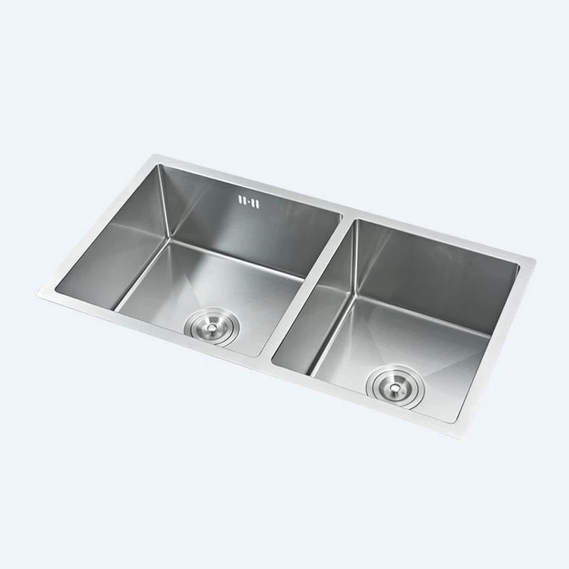 Modern Kitchen Sink Stainless Steel Tweemaal Sink Drain Assembly Workstation Sink 27